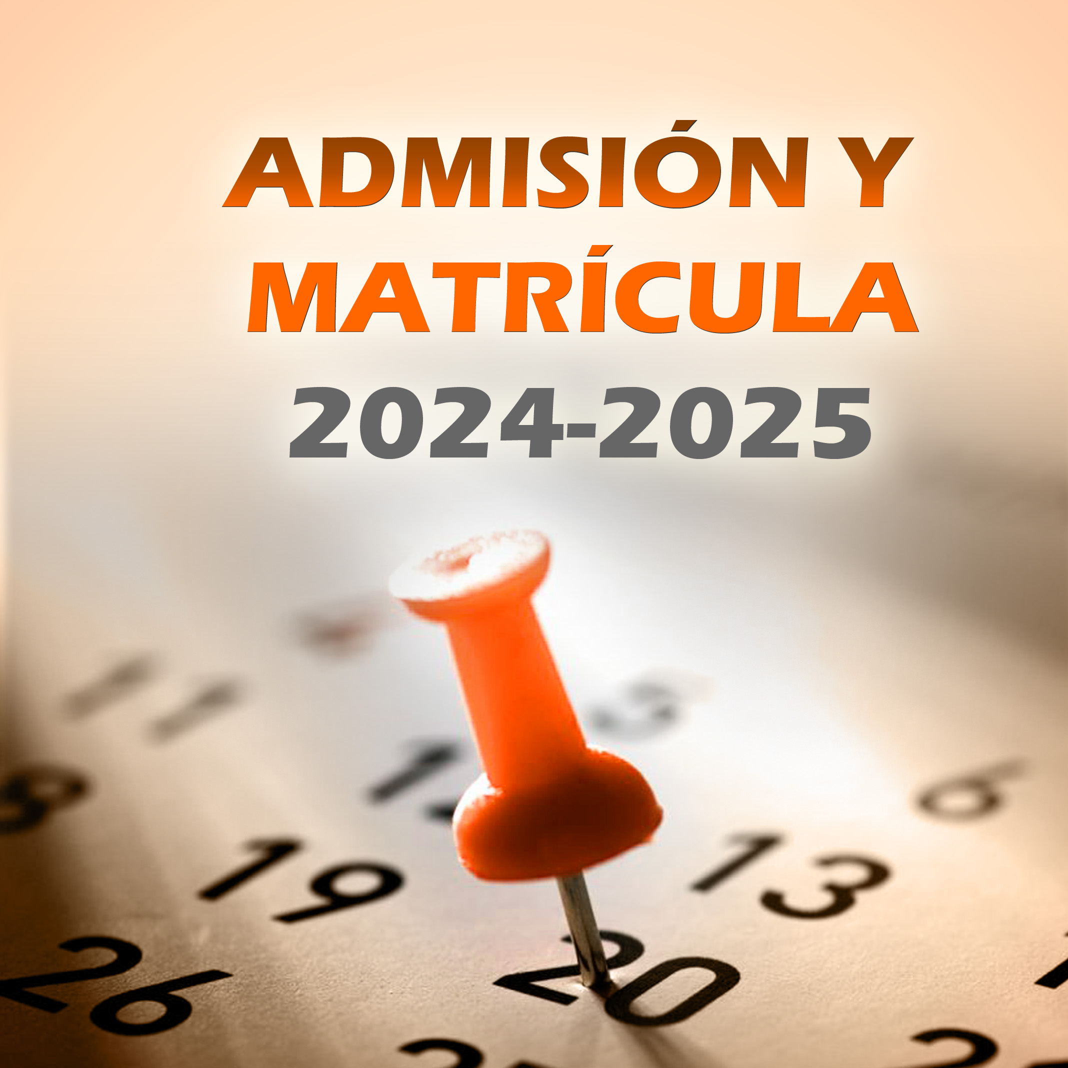 Admisión y Matrícula a Formación Profesional 2024/2025