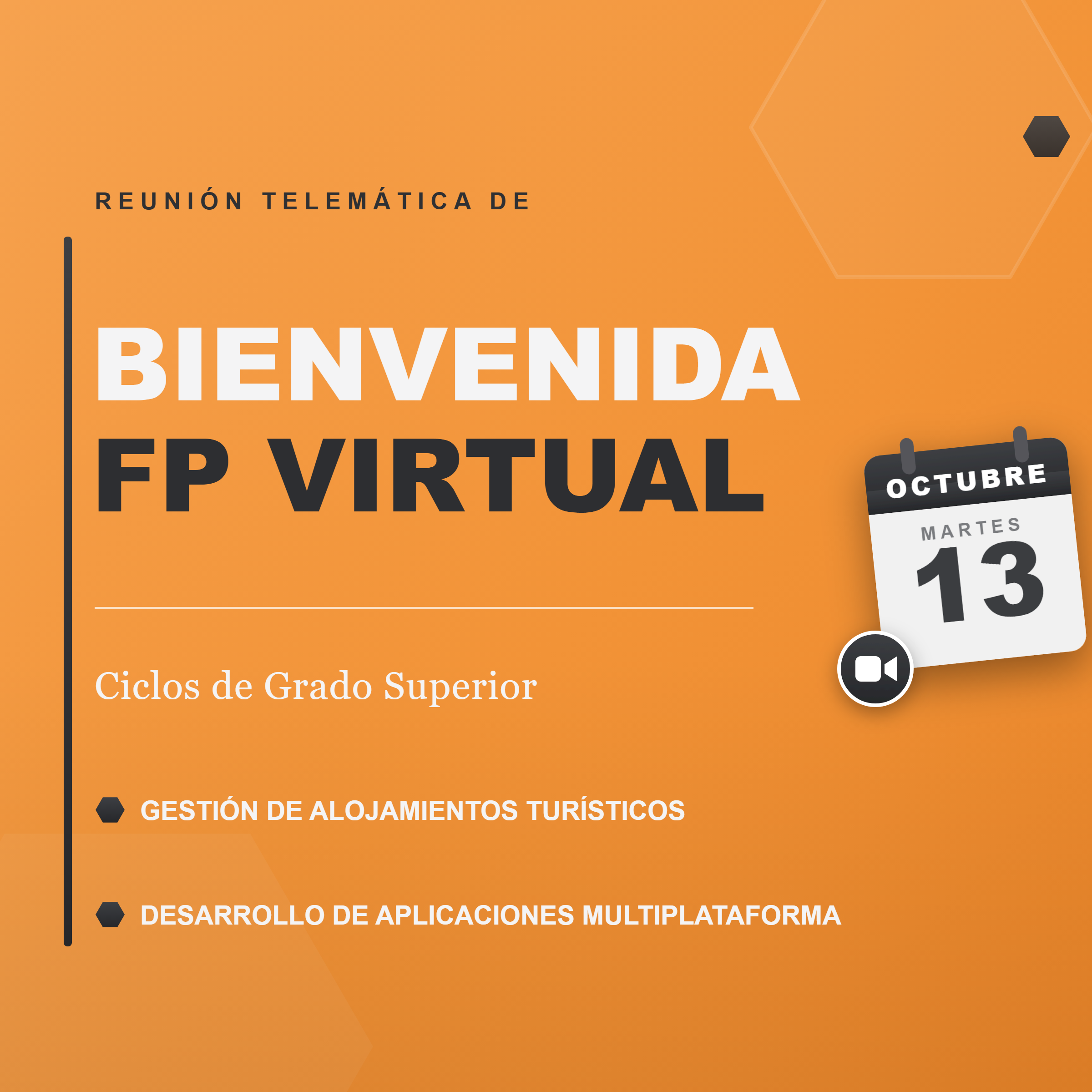 SESIÓN DE BIENVENIDA FP VIRTUAL