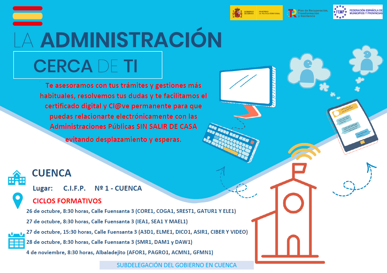 LA ADMINISTRACIÓN CERCA DE TI