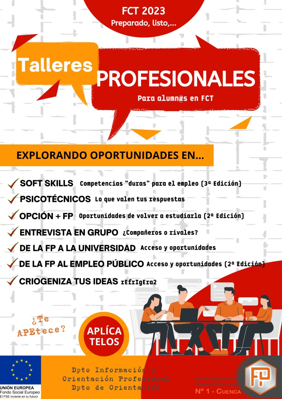 Talleres profesionales 2023