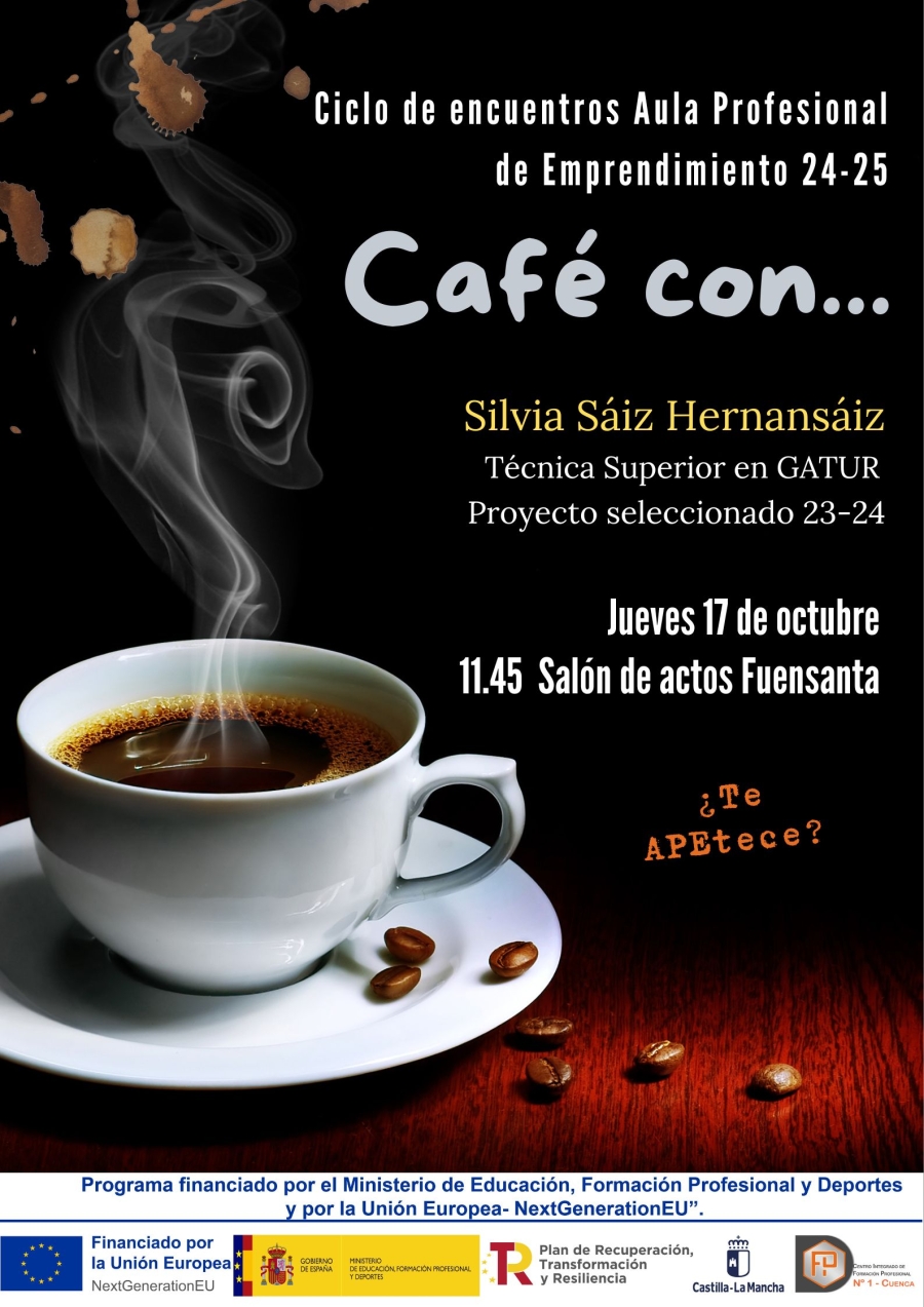 Empezamos el ciclo Café con...24-25