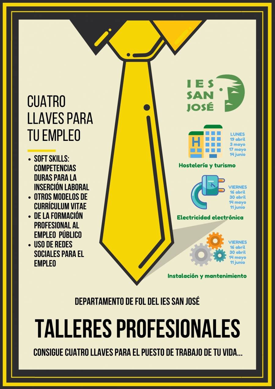 TALLERES PROFESIONALES PARA ALUMNADO DE FCT