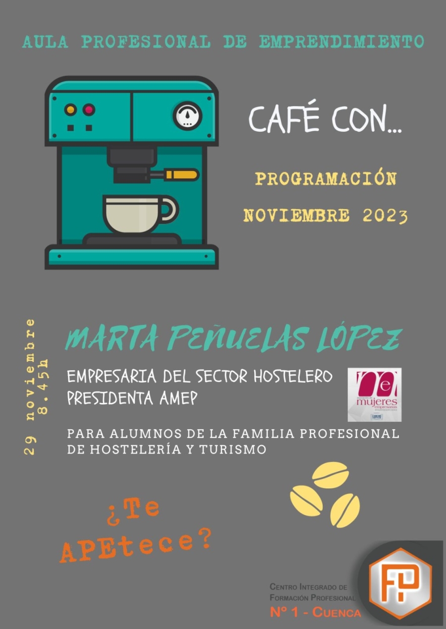 Café con...Marta Peñuelas López