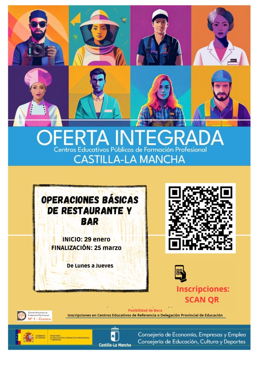 CERTIFICADO PROFESIONAL-OPERACIONES B&Aacute;SICAS RESTAURANTE Y BAR